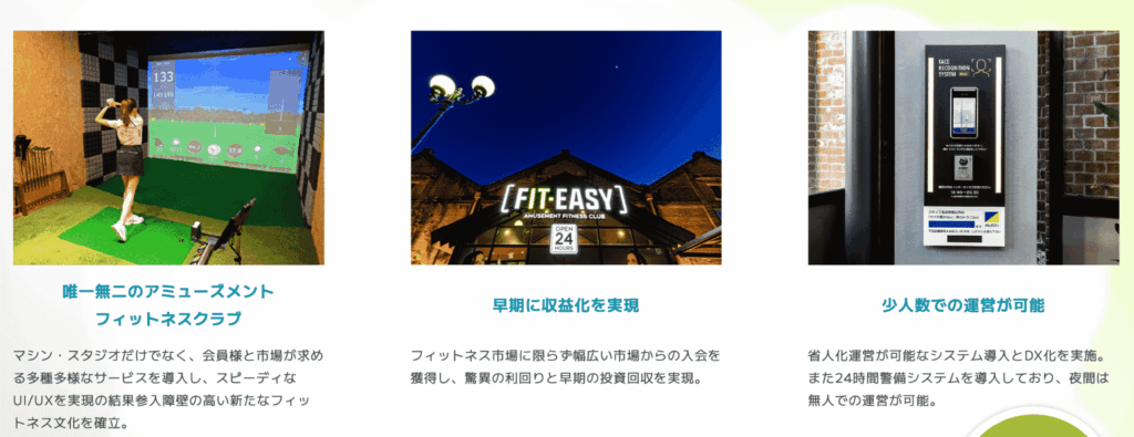 フィットイージー　人件費の抑制